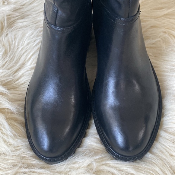 Steve Maden Leather Long Boots Slip On Loose Fitting - New w/o box - Picture 2 of 16